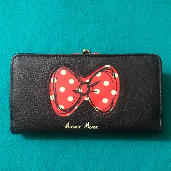 Handbags - Minnie Mouse Wallet 6 3/4” x 3 3/4”